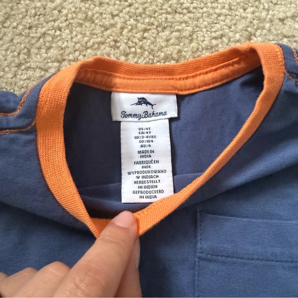 Tommy Bahama Orange & Blue Outfit Set - Picture 6 of 6